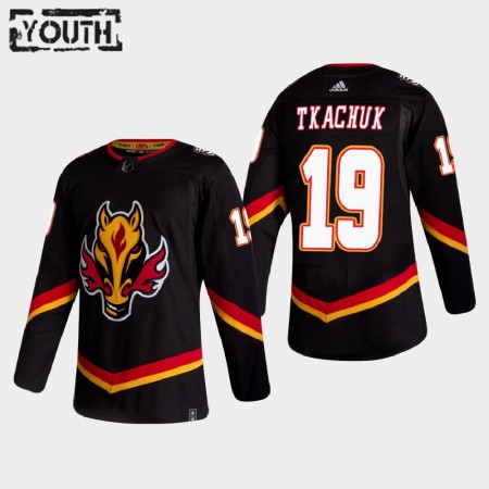 Camisola Calgary Flames Matthew Tkachuk 19 2020-21 Reverse Retro Authentic - Criança